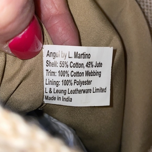 BNWT Angel by L. Martino beaded beach bag - Picture 7 of 7